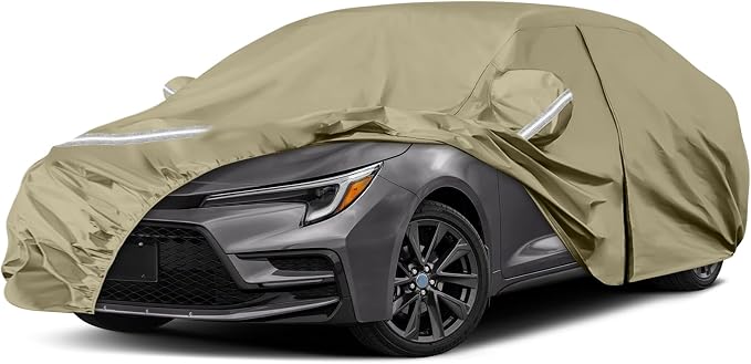 Waterproof Car Covers Replace for 2004-2025 Toyota Corolla Sedan, Windproof by SPORTULI