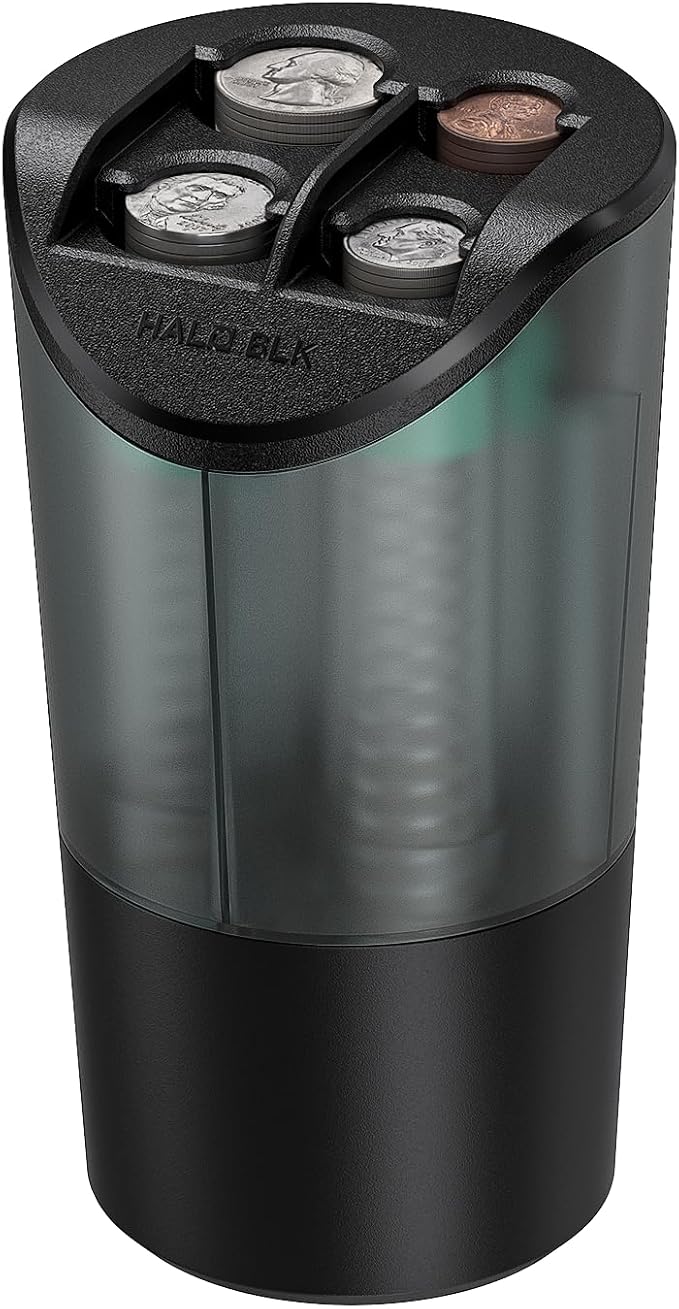 HALOBLK Large Capacity Coin Holder by HALOBLK