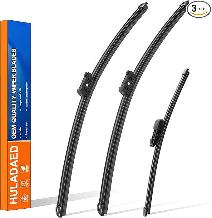 HULADAED® 25'' 22'' 15'' Windshield Wipers Replacement by HULADAED