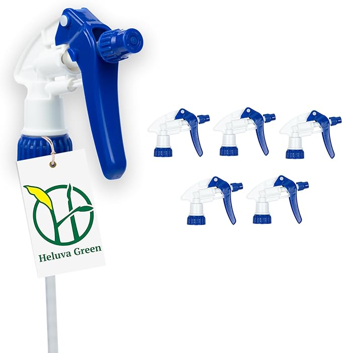 Spray Bottle Nozzle Replacement, Bottle Tops Only by HeluvaGreen