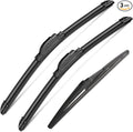 3Pcs Windshield Wiper Blades for Toyota RAV4 2013 2014 2015 2016 2017 2018 by SCTIOANSNOemWiperBlades