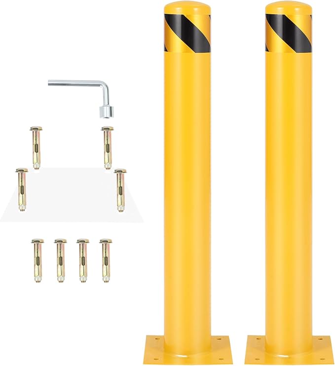 4.5x42 Inch Safety Bollard Post by Unknown
