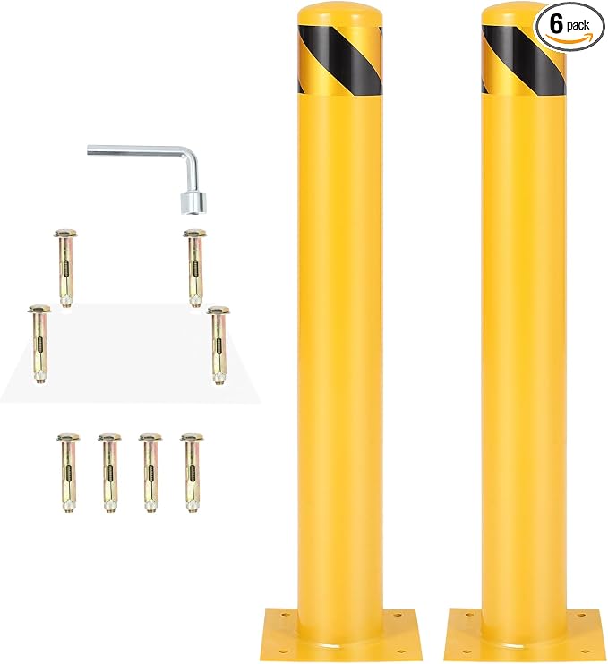 4.5x42 Inch Safety Bollard Post by Unknown