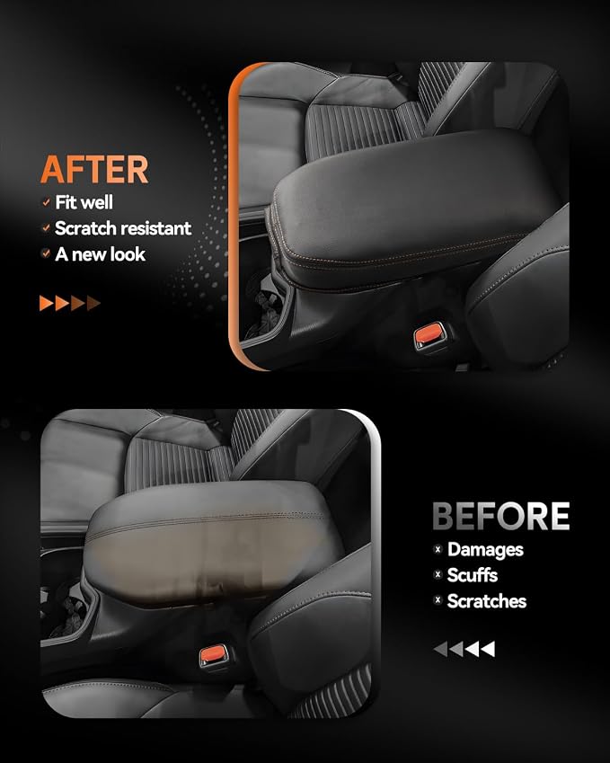 CDEFG for Toyota RAV4 2019-2025 Center Console Cover Armrest Box Cover for RAV4 - Image 3