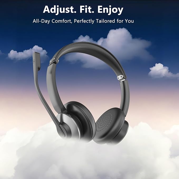 Bluetooth 5.3 Headset, Wireless Headset - Image 2