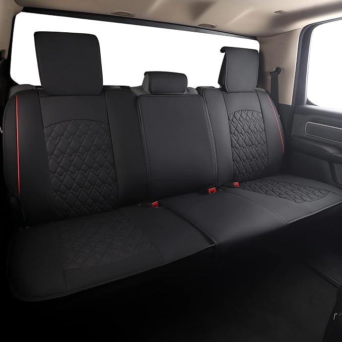 JOJOBAY Car Seat Covers for Dodge Ram Full Set, Fit Ram 2009-2025 - Image 8