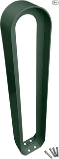 Sandbaggy Modern Commercial Bike Rack | 6.5” x 3” x 35” Oval Design | In-Ground by Sandbaggy