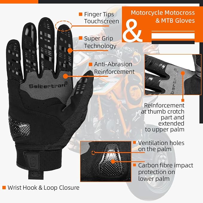 Seibertron SPS Series Touchscreen Motorcycle Motocross BMX ATV MTB Bicycle - Image 4