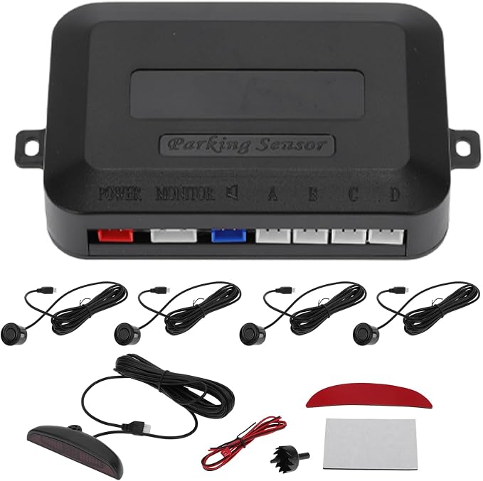 Motoforti Universal Car Auto Vehicle Reverse Backup Radar System Reverse by MOTOFORTI