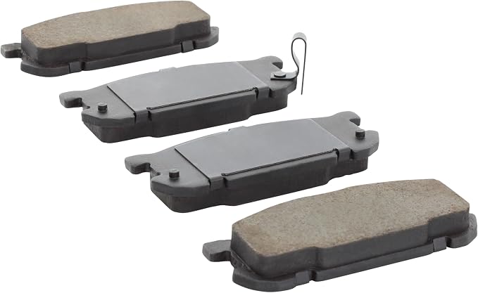 Premium Semi-Metallic Rear Brake Pads Compatible - Image 2