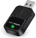 Wireless CarPlay Adapter for Apple, Android Auto Car Adapter 2025, 2in1 Mini by Avokadol