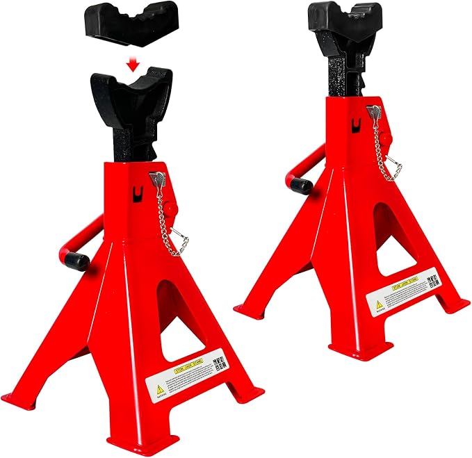 Jack Stands 3 Ton, 11.22"-16.54" Adjustable by YATOINTO