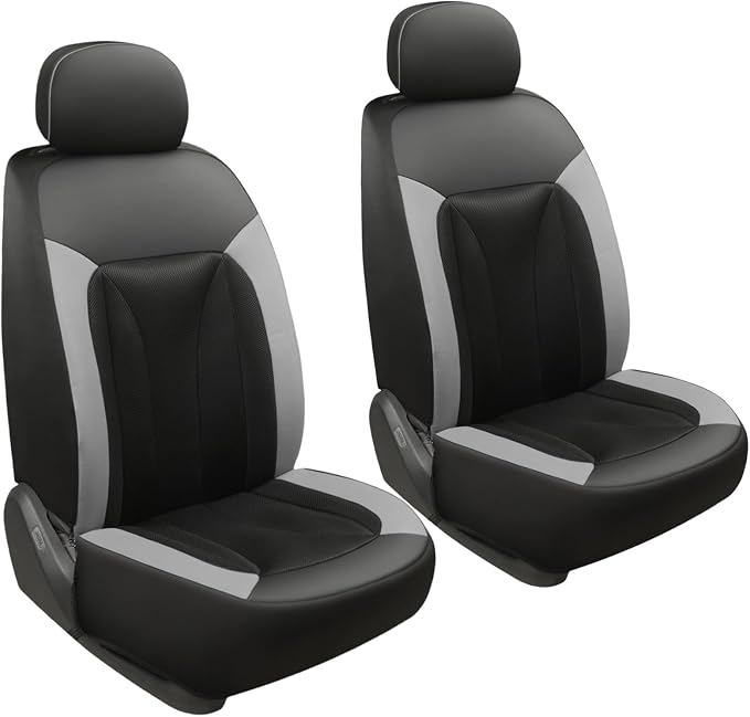 GIANT PANDA Front Seat Cover for Nissan, 3D Air Mesh Car Seat Covers Custom Fit - Image 2
