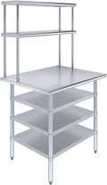 Amgood 30" x 36" Stainless Steel Work Table by AmGood