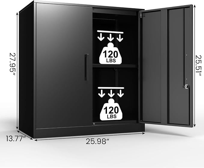 LUCYPAL Metal Storage Cabinets - Image 3