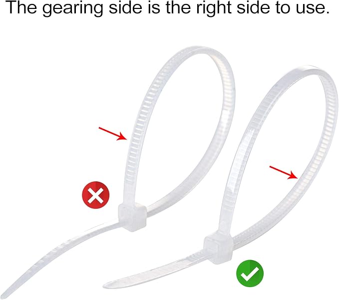 3/4" 3M Back-Glue Self Adhesive White Strong Cable Zip Tie Mounts 100pcs - Image 2