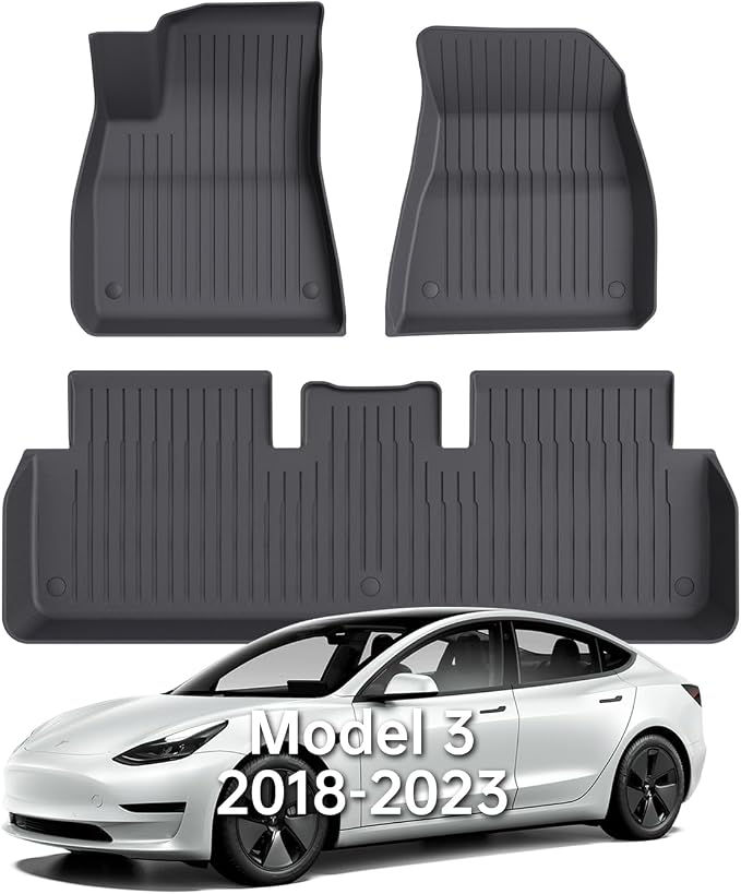 Floor Mats Fits for Tesla Model 3 2023-2018 - Image 7