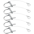 5Pcs Trailer Coupler Pin 5/16x 1-3/4（WxL） Prevents Loss Trailer Hitch Locking by HILILON