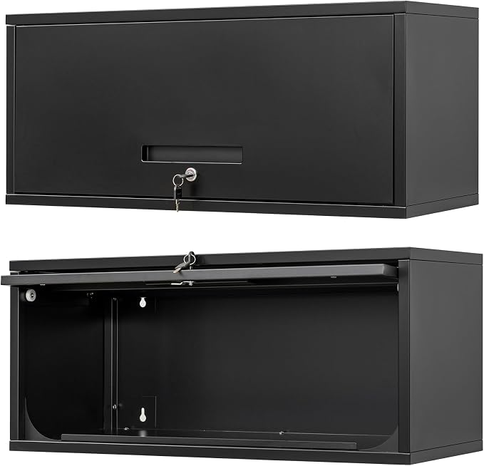 Metal Wall Storage Cabinet by Anxxsu