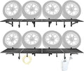 4 Pack 1, 5x4ft Heavy Duty Garage Wall Shelving, Garage Shelving Wall Mounted by Unknown