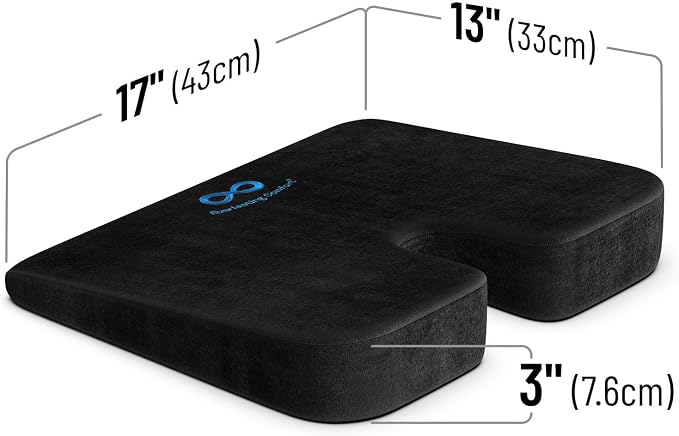 Everlasting Comfort Memory Foam Car Seat Cushion - Image 3