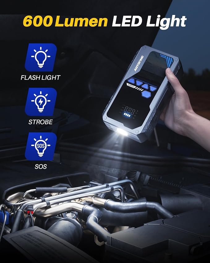 AUTOONE 8000A Jump Starter - Image 9