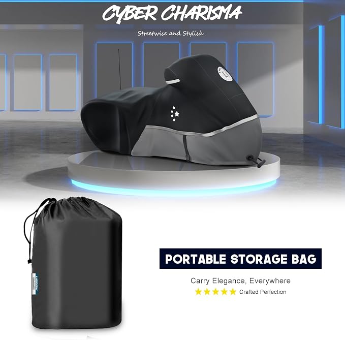 Motorcycle Cover Storage for Touring Models Harley Davidson Road King, Road - Image 8