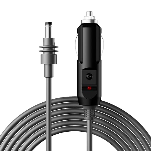 Starlink Mini Car Adapter Cable, 12V Cigarette Lighter to DC Power Cord by SZJIAHONG