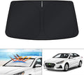 KUST Windshield Sun Shade for 2015 2016 2017 2018 2019 Hyundai Sonata Sedan by KUST
