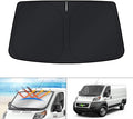 KUST Windshield Sun Shade for 2014-2025 2026 Dodge RAM ProMaster Accessories by KUST