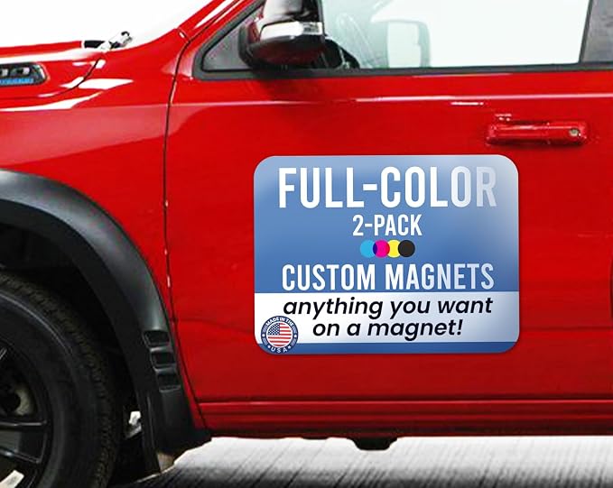 Magnet Me Up Customizable and Personalized Automotive Magnet Decals by MagnetMeUp
