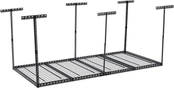 Overhead Garage Storage Rack, Heavy Duty Ceiling Storage Racks by EcoSummer