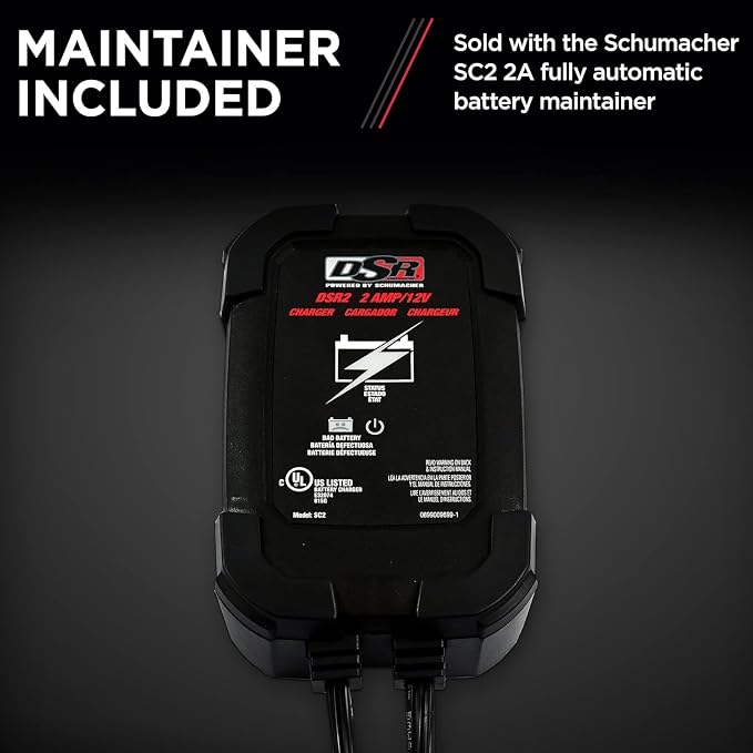 Schumacher Electric DSR ProSeries Car Battery Jump Starter, Maintainer & - Image 5