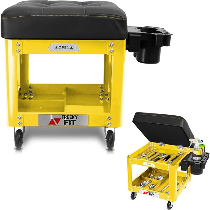 Rolling Creeper Garage Shop Seat by FreekyFit
