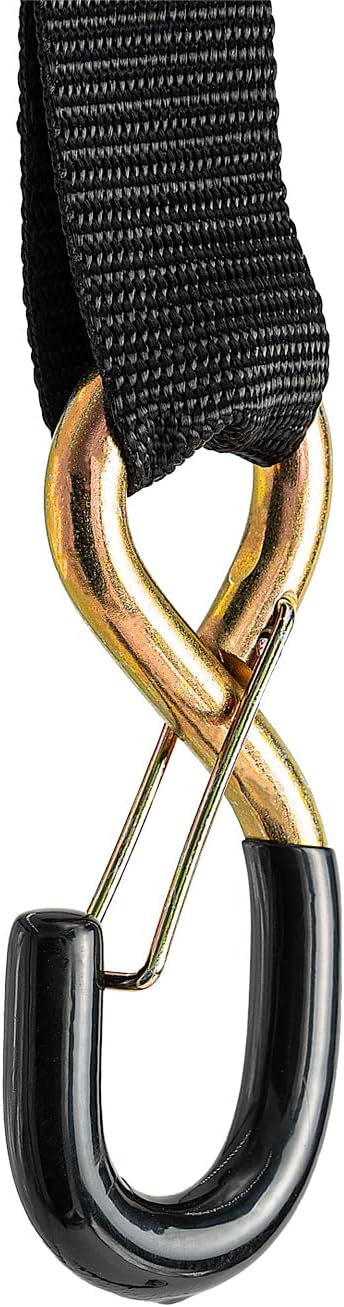 Ratchet Strap, 7’ x 1.5" Shock Absorbing Heavy Duty Tie downs - Image 3