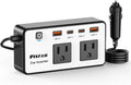 300W Car Power Inverter 12V to 110V，PiSFAU DC to AC Car Plug in Adapter Outlet by PiSFAU