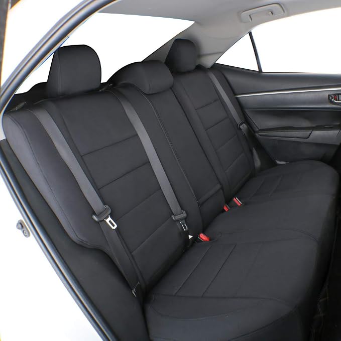 EKR Custom Fit Tacoma Rear Neoprene Car Seat Covers by EKR