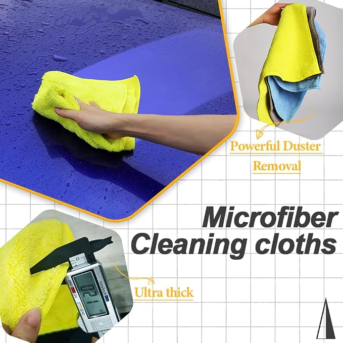 Car Wash Drying Towels, Extra Soft, Reusable and Durable, Interior&Exterior - Image 4