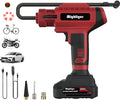 Tire Inflator 20V Cordless Mini Air Compressor DC 12V Portable Handheld Car Air by Unknown