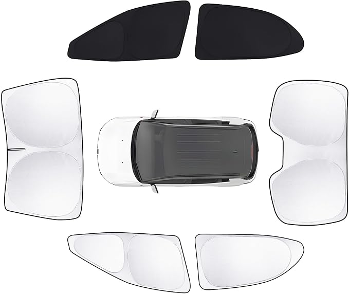 6pcs Car Window Shades for Toyota Camry 2018-2024 Accessories, Windshield Side by Unknown