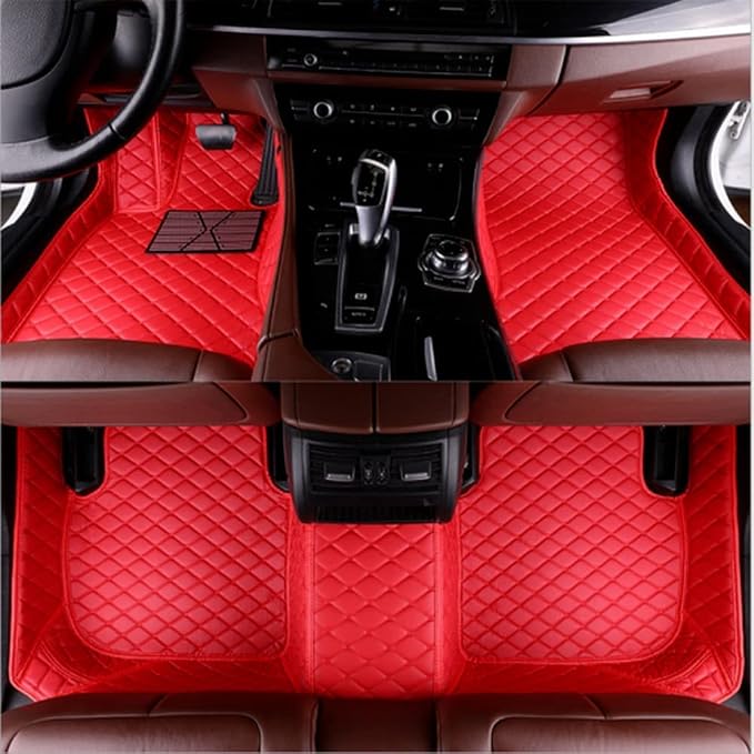 Custom All-Weather Protection Luxury Leather Floor Mats - Image 8