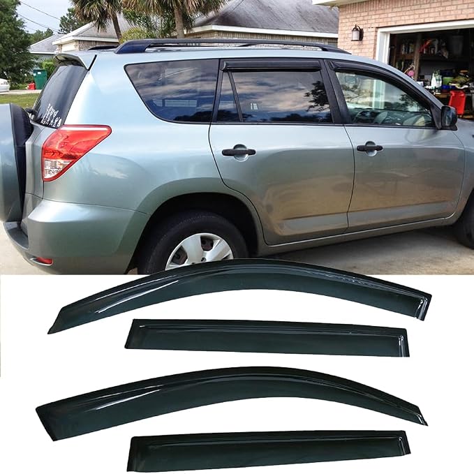 94608 Original Side Window Wind Deflector, Window Visor fit - Image 2