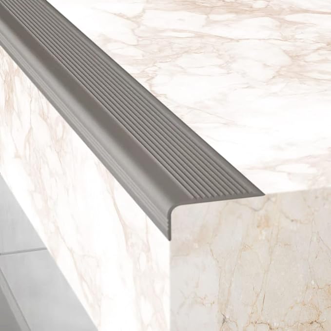 Rubber Bond Stair Edge Protector 36x2x1 inch Anti-Slip Stair Corner Trim Rubber - Image 6