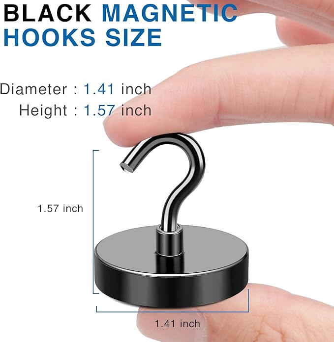 LOVIMAG Magnetic Hooks for Cruise Cabins, 150lbs Cruise Magnets for Door - Image 2