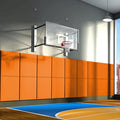 PROGOAL 60"/72" High Gym Wall Padding 2"/4" Thick Foam Basketball Court Wall by PROGOAL