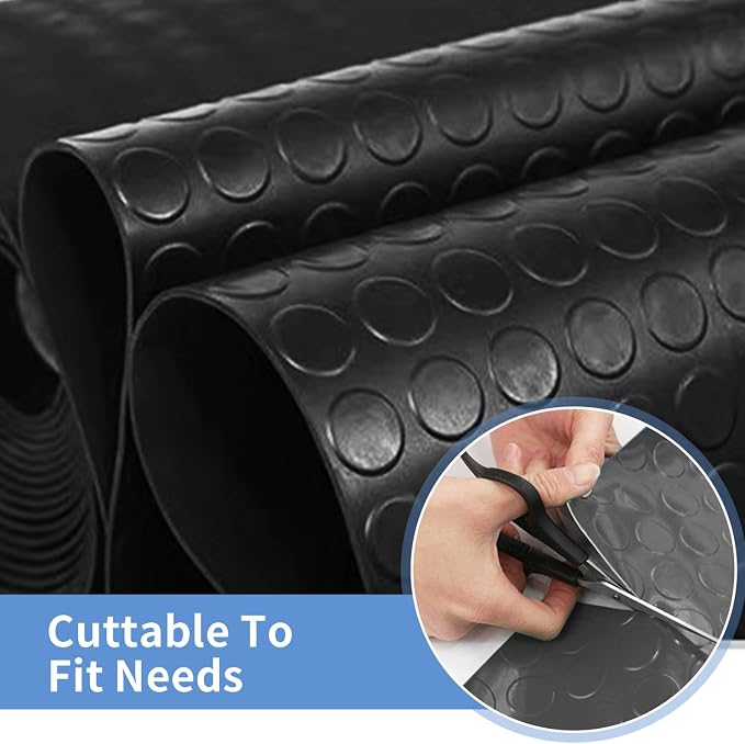 Premium Garage Floor Mat, Commercial Grade Heavy Duty Parking Mat - Image 4