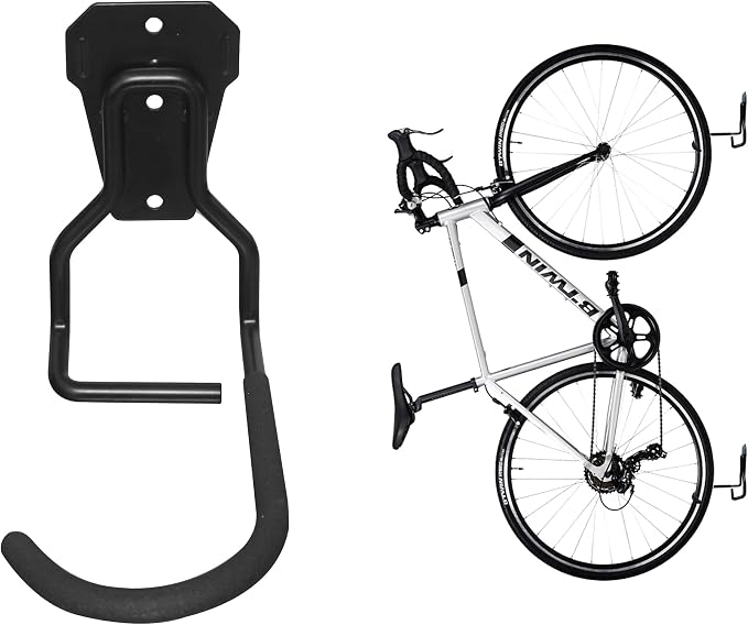 Bike Rack Wall Mount Garage Bike Hook Storage Hanger Space Saving Vertical Bike by Unknown