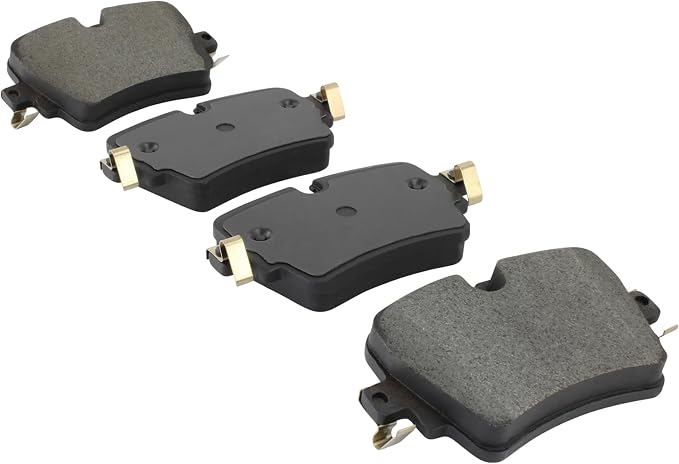 Premium Semi-Metallic Rear Brake Pads Compatible - Image 2