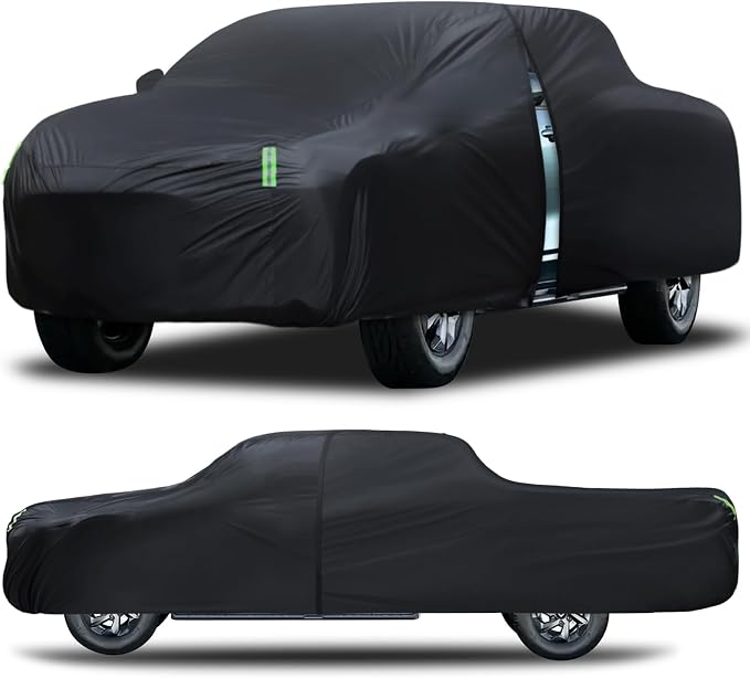 Car Cover Waterproof All Weather Full Outdoor Pickup Truck Cover Rain UV by Qualencey