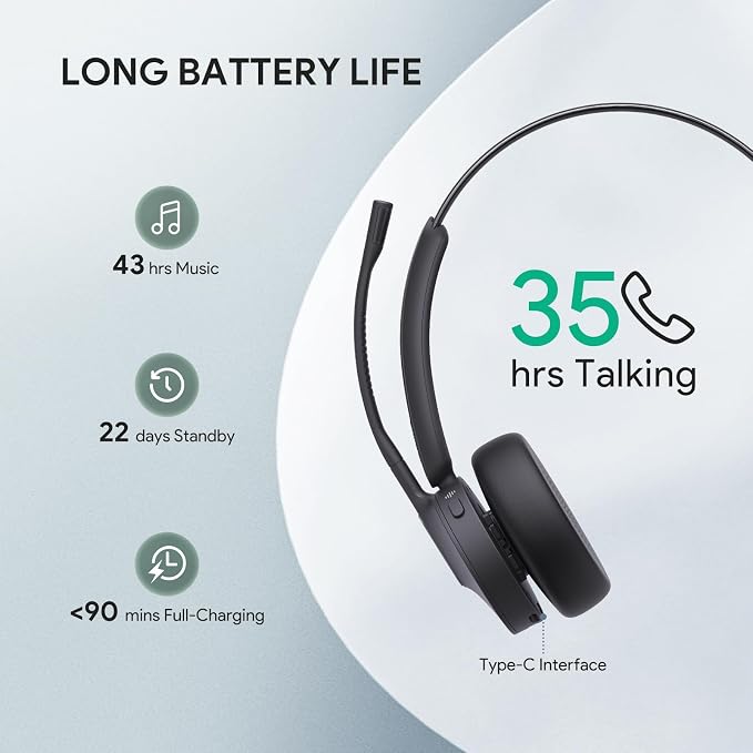 Yealink BH70 Mono Wireless Bluetooth Headset - Image 3